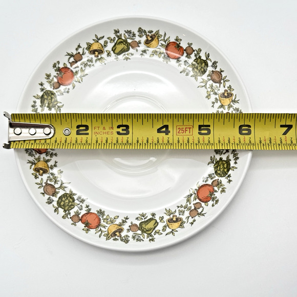 Centura by Corning Spice Of Life Coffee Cup Saucer Set Tea Vintage 8 oz 6" Plate - Picture 7 of 11